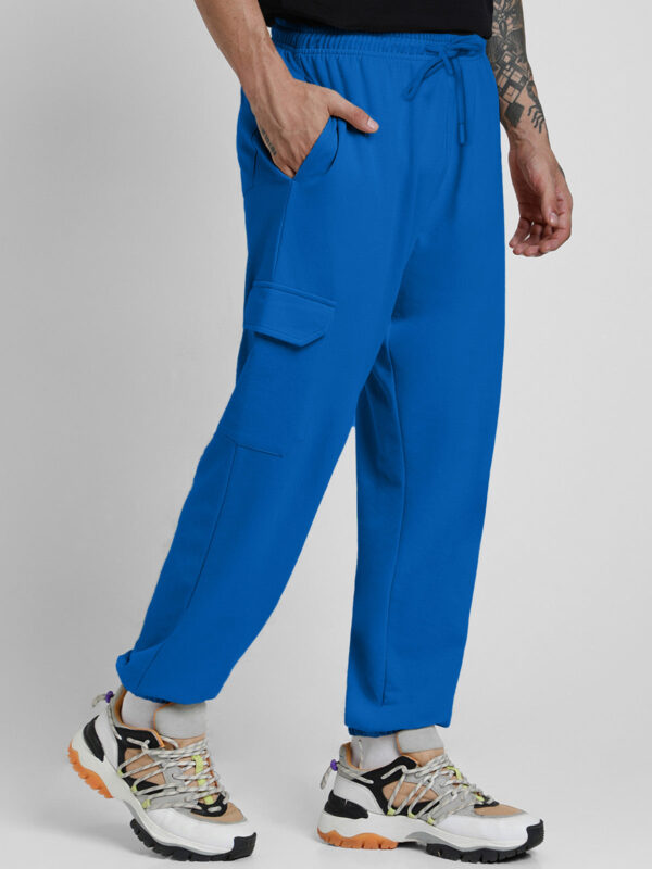 Skydiver Plain Baggy Fit Cargo Joggers - Image 2