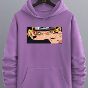 Men Full Sleeve Printed Hooded Sweatshirt