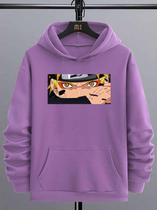 Men Full Sleeve Printed Hooded Sweatshirt