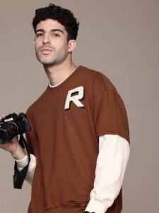 Men Full Sleeve Printed Sweatshirt