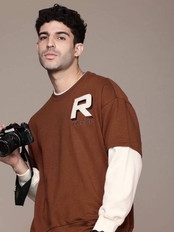 Men Full Sleeve Printed Sweatshirt
