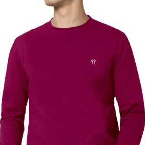 Men Full Sleeve Solid Sweatshirt
