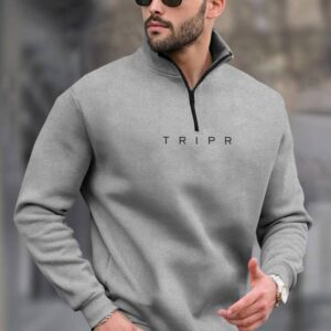 Men Full Sleeve Solid Sweatshirt