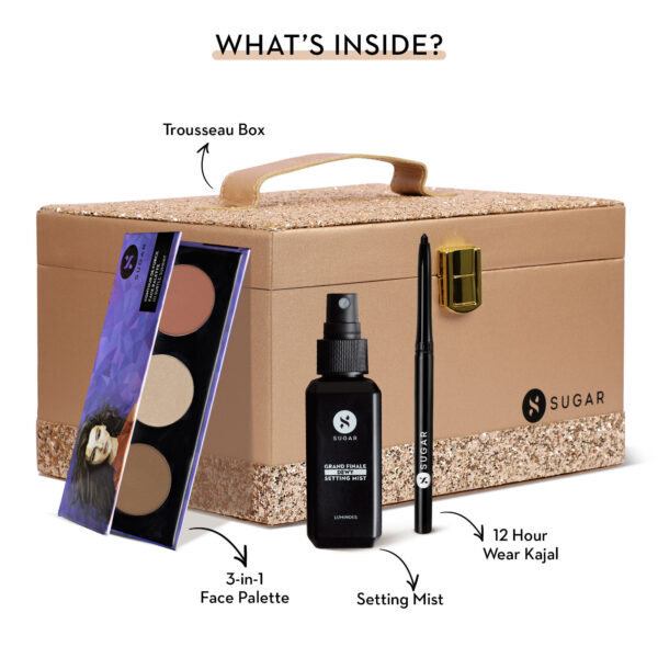 SUGAR Complete Makeup Kit - Medium(7 pcs) - Image 3