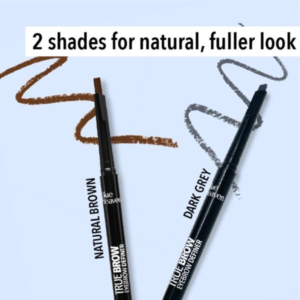 Blue Heaven True Brow Eye Brow Definer - Natural Brown(0.30gm) - Image 5