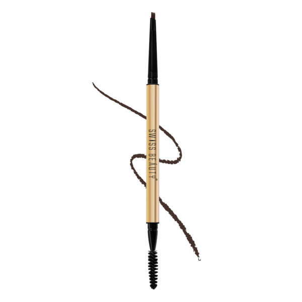 Swiss Beauty Micro Precision Eyebrow Pencil - 02 Deep Brown(0.1 g)