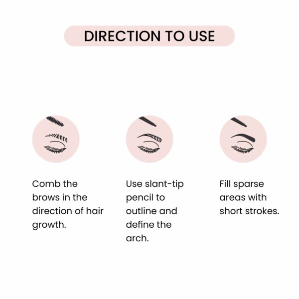 Swiss Beauty Micro Precision Eyebrow Pencil - 02 Deep Brown(0.1 g) - Image 4