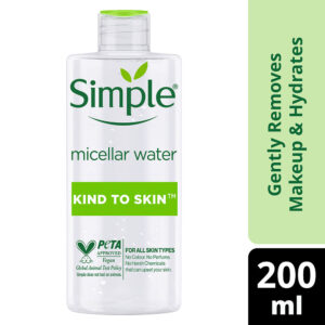 Simple Kind To Skin Micellar Water For Makeup Remover(200ml)