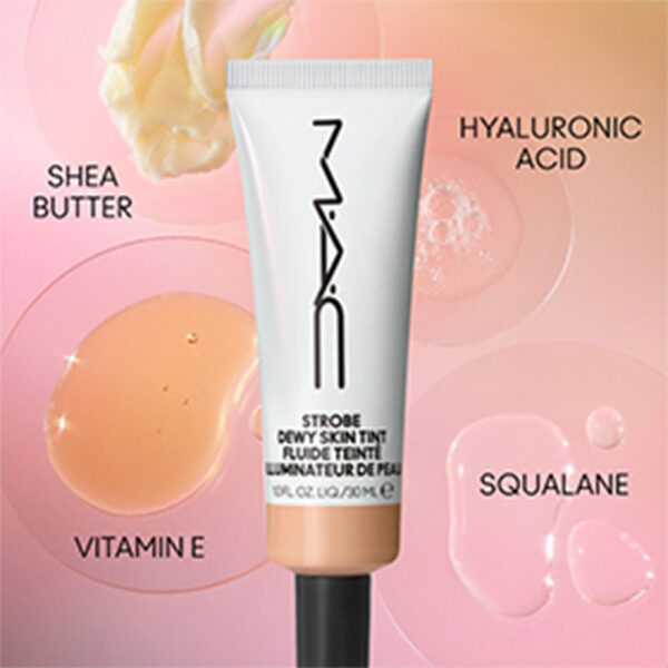 M.A.C Strobe Dewy Skin Tint - Light(1 gms) - Image 5