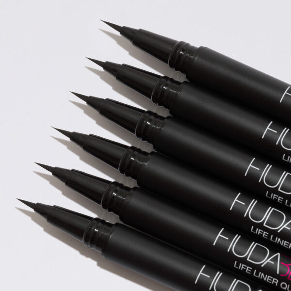 Huda Beauty Life Liner Quick'n Easy Precision Liquid Liner - Vanta(1ml) - Image 2