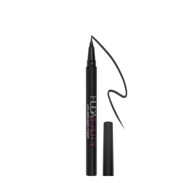 Huda Beauty Life Liner Quick'n Easy Precision Liquid Liner - Vanta(1ml) - Image 5