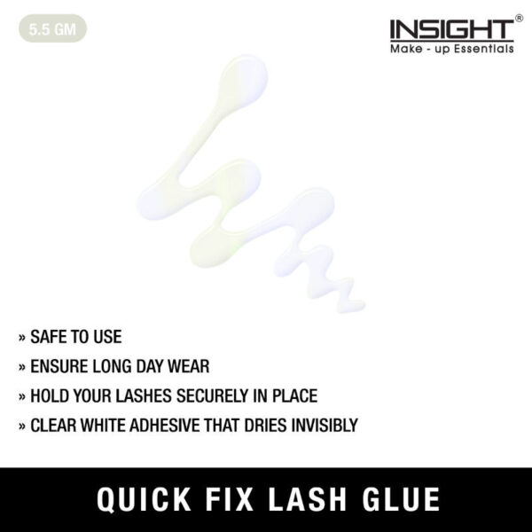 Insight Cosmetics Quick Fix Lash Glue(5.5 g) - Image 4