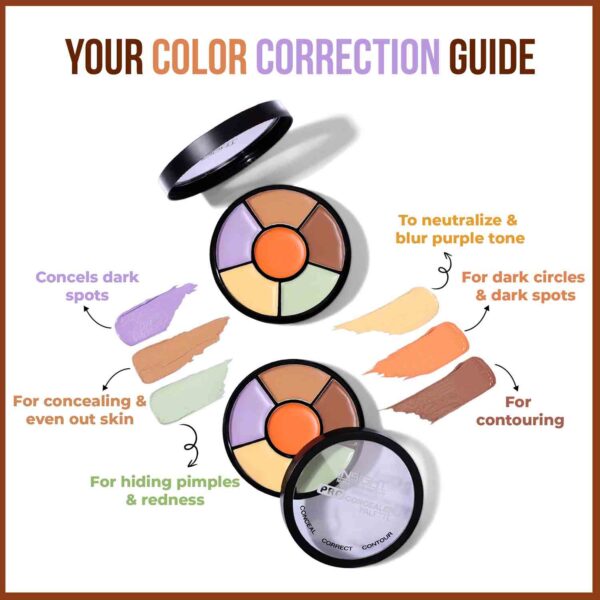 Insight Cosmetics Pro Concealer Palette - Concealer(15gm) - Image 3