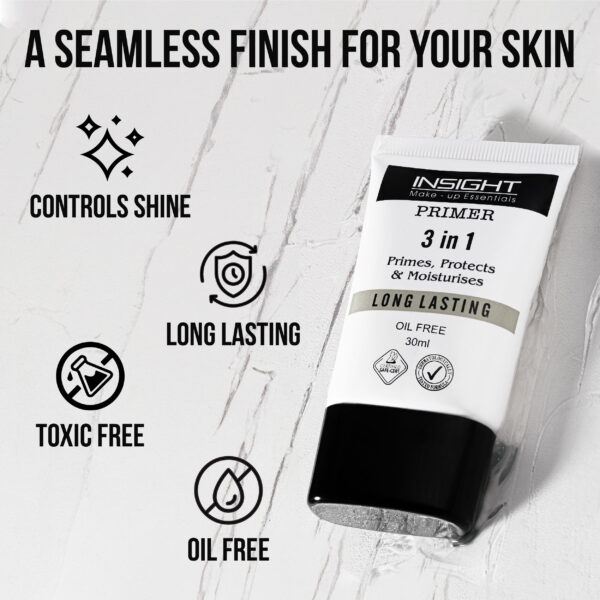 Insight Cosmetics 3 In 1 Long Lasting Primer(30ml) - Image 2