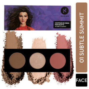 SUGAR Contour De Force Face Palette - 01 Subtle Summit(12g)
