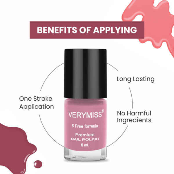 VERYMISS Premium Nail Polish - 275 Tea And Toast(6ml) - Image 8