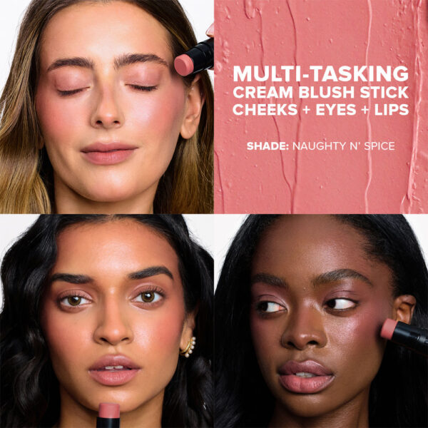 Nudestix Nudies Blush All Over Face Color - Naughty N' Spice(7gm) - Image 2