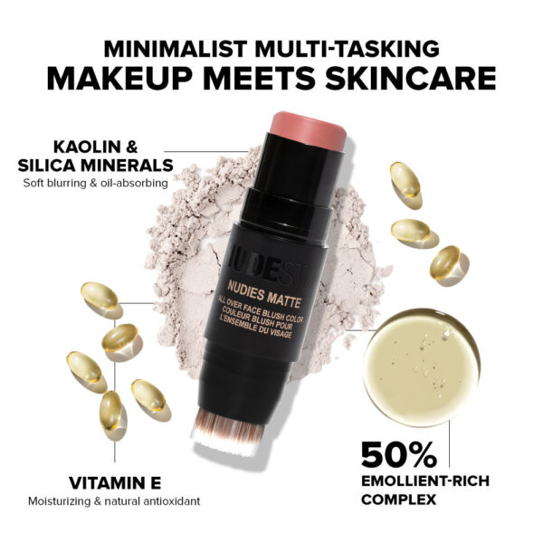Nudestix Nudies Blush All Over Face Color - Naughty N' Spice(7gm) - Image 5