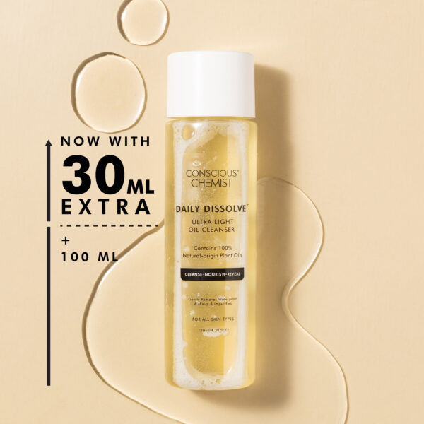 Conscious Chemist Daily Dissolve Ultra Light Makeup Remover Oil Cleanser For All Skin Type(100ml) - Image 5