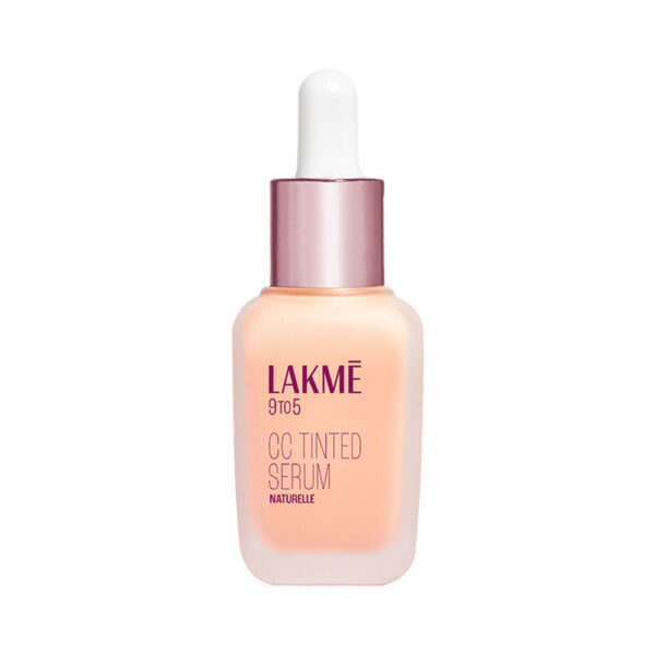 Lakme CC Tinted Serum with 2% Hyaluronic Acid - Naturelle(30ml) - Image 2