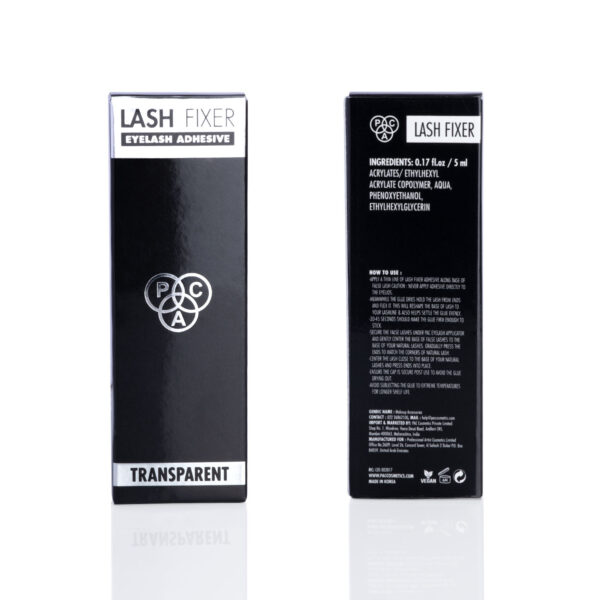 PAC Lash Fixer Eyelash Glue - Transparent(5ml) - Image 5