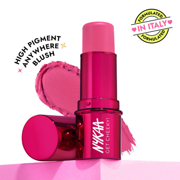 Nykaa Cosmetics Get Cheeky Blush Stick - Pink Passion(8g)