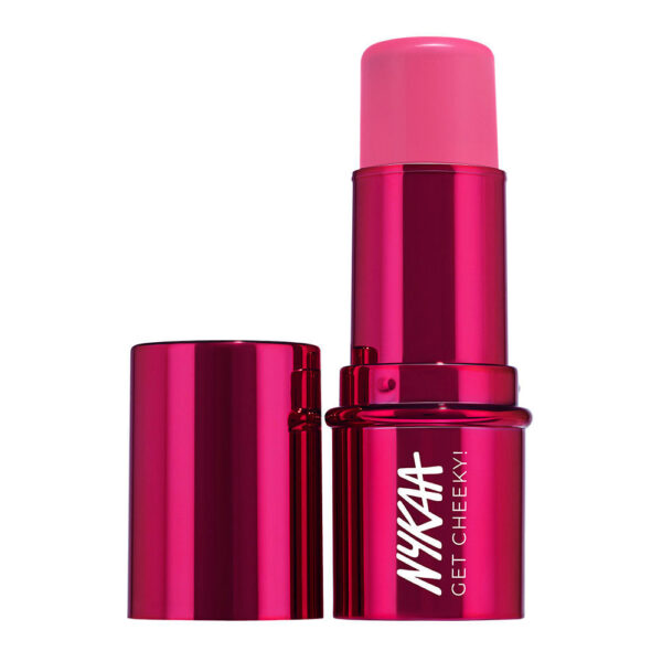 Nykaa Cosmetics Get Cheeky Blush Stick - Pink Passion(8g) - Image 8