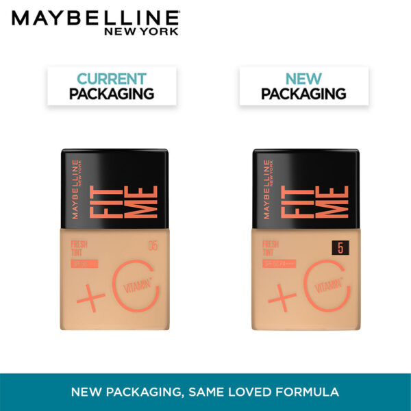 Maybelline New York Fit Me Fresh Tint, Lightweight, SPF 50 PA+++ & Vitamin C - Shade 05(30ml) - Image 2