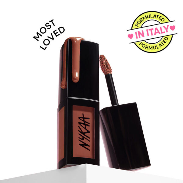 Nykaa Matte To Last ! Transferproof Liquid Lipstick - Chai -18(6.2ml)