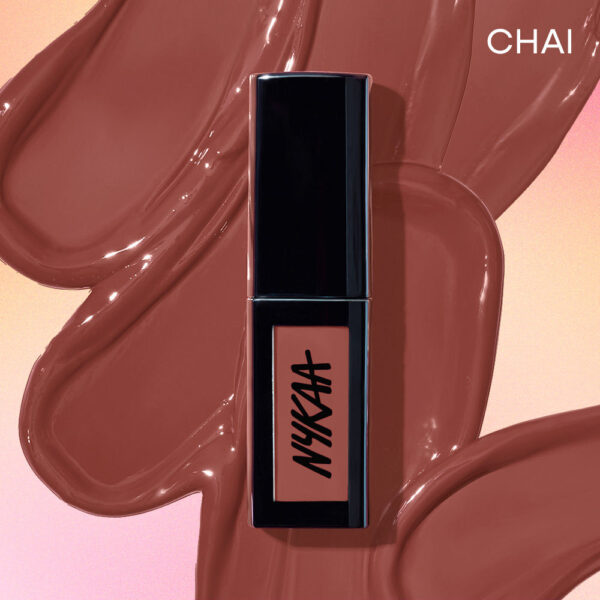 Nykaa Matte To Last ! Transferproof Liquid Lipstick - Chai -18(6.2ml) - Image 6