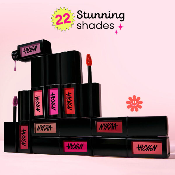 Nykaa Matte To Last ! Transferproof Liquid Lipstick - Chai -18(6.2ml) - Image 7