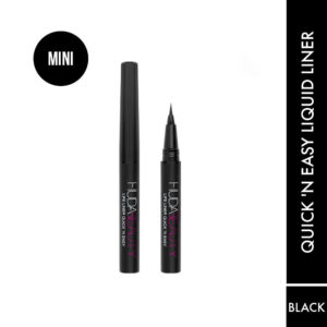 Huda Beauty Life Liner Quick 'n Easy Precision Liquid Liner Mini - Very Vanta Black(0.45ml)