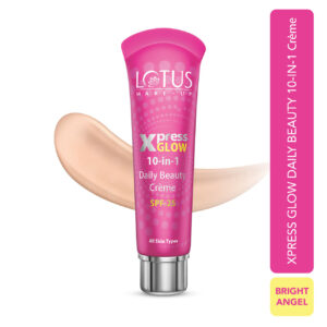 Lotus Make-Up Xpress Glow 10 In 1 Daily Beauty Cream SPF 25 - Bright Angel(30g)