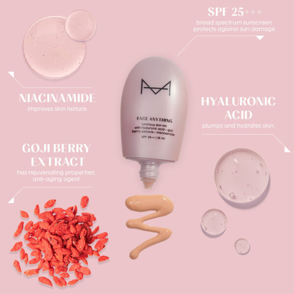 House of Makeup Face Anything Luminous Skin Tint - M15 Medium Skin Tone(35ml) - Image 3