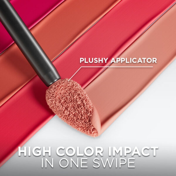 L'Oreal Paris Infallible Matte Resistance Liquid Lipstick - 635 Worth It Medium(5g) - Image 7