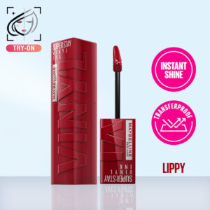Maybelline New York Super Stay Vinyl Ink Liquid Lipstick, Instant Shine Lasts Up To 16H - 10 Lippy(4.2ML)