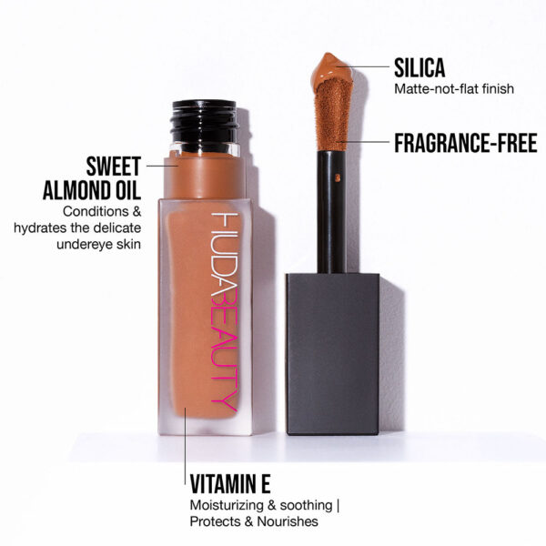 Huda Beauty Faux Filter Concealer - Toasted Almond(9ml) - Image 6