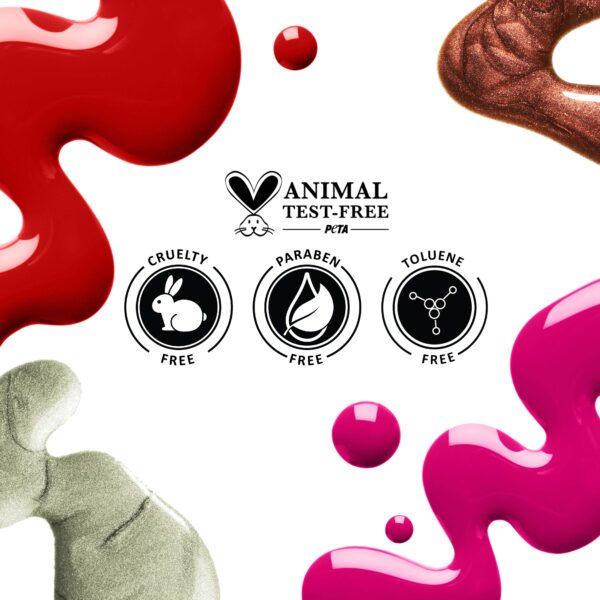 Faces Canada Splash Nail Enamel - Porcelain 144(8ml) - Image 5