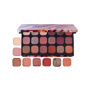 Makeup Revolution Forever Flawless Eyeshadow Palette-18 Smooth & Rich Shade - Allure(19.8gm)