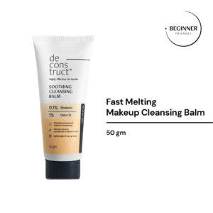 Deconstruct Soothing Cleansing Balm With 1% Oats Oil, Sunscreen & Makeup Remover(50 g)