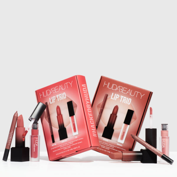 Huda Beauty The Ultimate Lip Trio Set - Icon(1.9ml) - Image 2