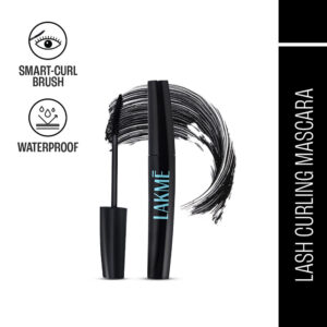 Lakme 9 To 5 Eyeconic Curling Mascara, Smudgeproof, Waterproof, Lasts Upto 24 Hrs, Black(6ml)