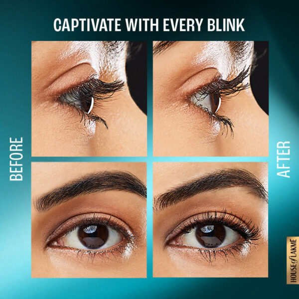 Lakme 9 To 5 Eyeconic Curling Mascara, Smudgeproof, Waterproof, Lasts Upto 24 Hrs, Black(6ml) - Image 6