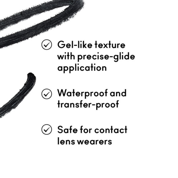 M.A.C. Colour Excess Gel Pencil Waterproof Eye Liner- Glide Or Die Kajal(1 gms) - Image 4