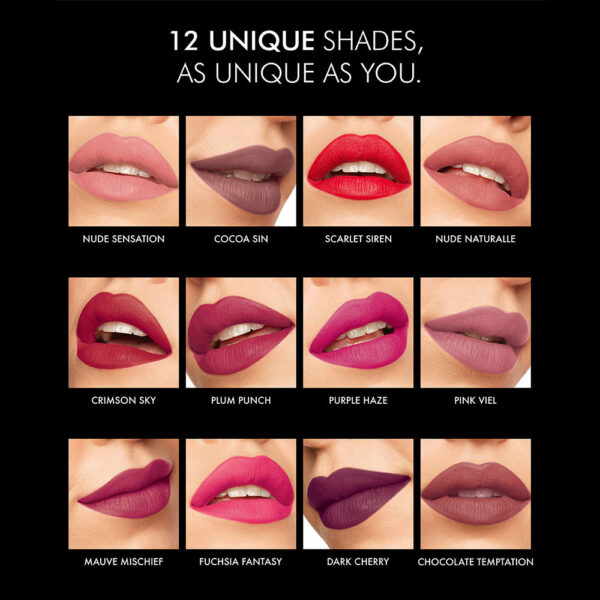 Lakme Xtraordin-Airy Velvet Matte Lip Mousse - 304 Chocolate Temptation(4.6 g) - Image 7