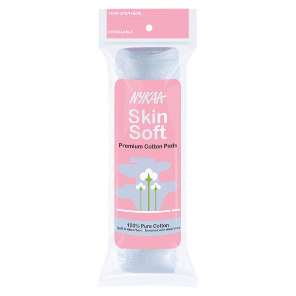 Nykaa Skin Soft Premium Cotton Pads(80Pcs) - Image 9