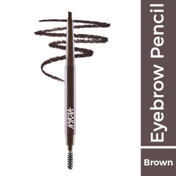 Nykaa Browgirl Eyebrow Definer Pencil - Bewitched Chestnut(0.35g) - Image 2