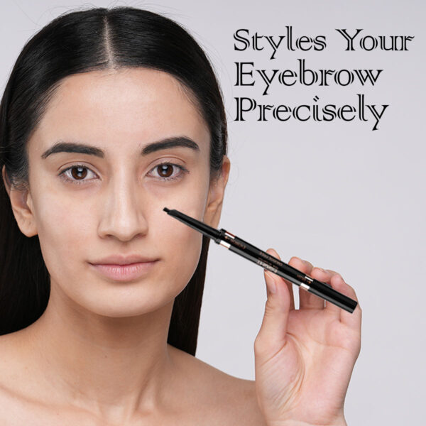 Insight Cosmetics Smudge Free Eyebrow Pencil - Brown(0.5gm) - Image 7