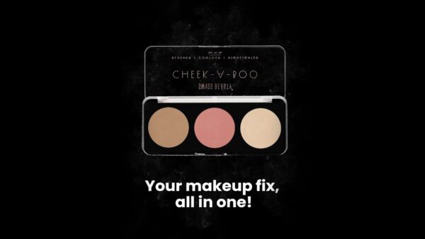 Swiss Beauty Cheek-A-Boo 3 In One Blusher Contour And Highlighter - 3(8 g) - Image 10