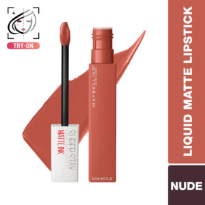 Maybelline New York Super Stay Matte Ink Liquid Lipstick, Lasts Up to 16 Hours - 70 Amazonian(5ml)
